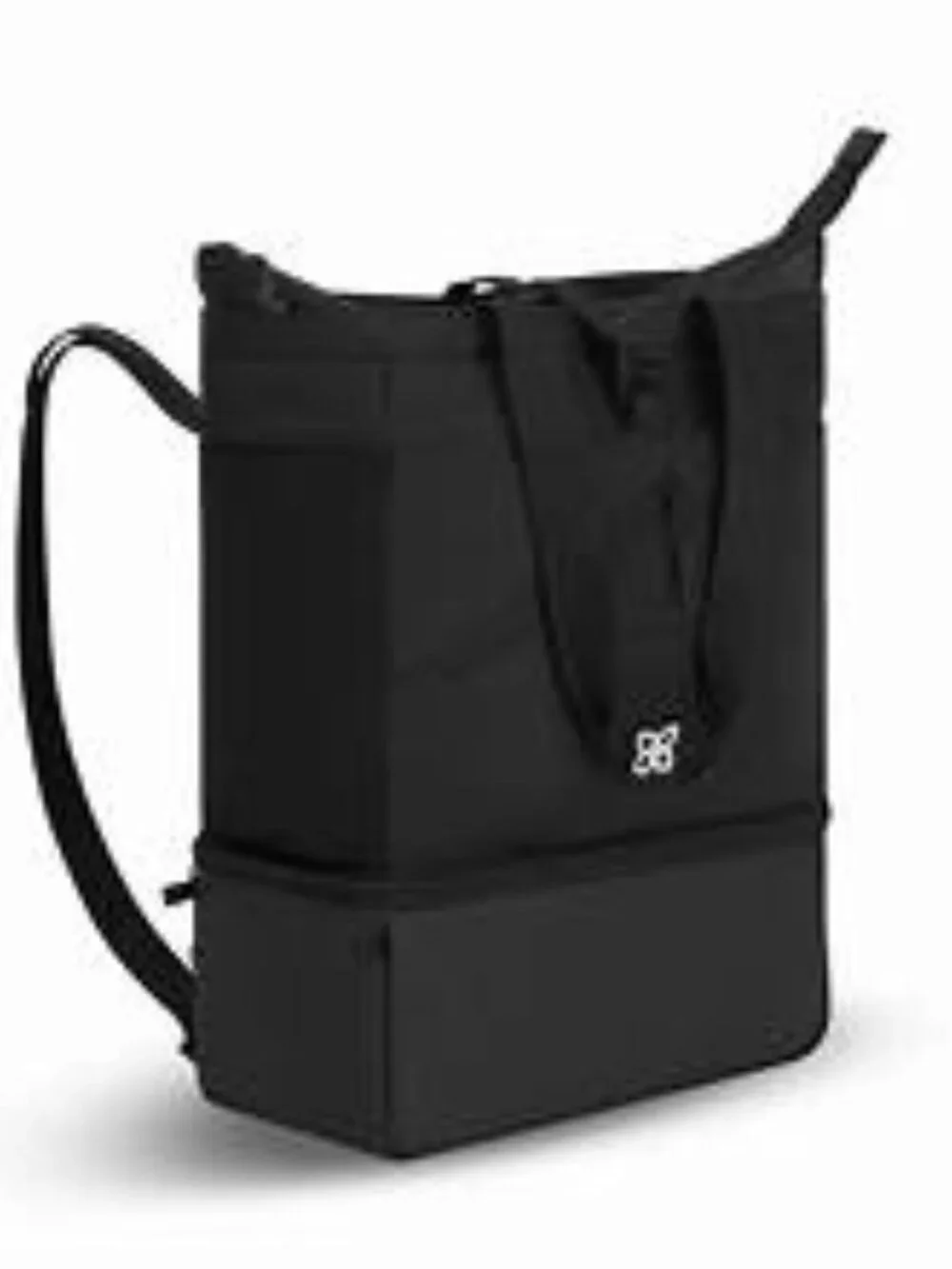 Sherpani Terra Black Convertible Backpack cooler women